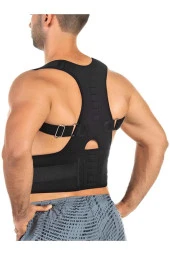 Manyetik Dik Durmak Için Korse Ortopedik Kamburluk Önleyici Bayan Erkek Dik Duruş Bel Sırt Korsesi - 5