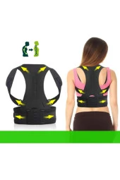 Lifestyle Medikal Kifoz Skolyoz Korsesi Manyetik Dik Duruş Korsesi Yeleği - 1