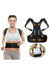 Lifestyle Medikal Kifoz Skolyoz Korsesi Manyetik Dik Duruş Korsesi Yeleği - 2