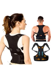 Lifestyle Medikal Kifoz Skolyoz Korsesi Manyetik Dik Duruş Korsesi Yeleği - 4