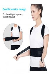 Manyetik Dik Duruş Korsesi Kamburluk Önleyici Korse Yeni Tasarım Kifoz Skolyoz Unisex Ortopedik - 3