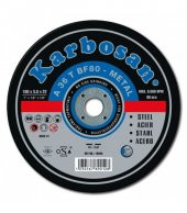 Karbosan 180x3.0 Metal Kesici Taş "25 Adet" - 1