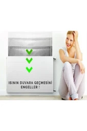 4 Adet Petek Kalorifer Arkası Isı Yalıtım Izolasyon Levhası Radyatör Arkalığı Plaka - 5