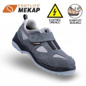Mekap Mkp-157 Elektrikçi S1 Yazlık Süet Ayakkabı Policap - 1