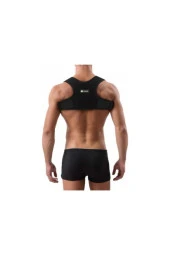 Unisex Siyah Kelebek Dik Duruş Korsesi Kamburluk Önleyici Terletmez Korse - 2