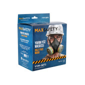 Max Safety Max Safety YYM-SET1 Yarım Yüz Maskesi ( Maske + 2 adet filtresi) - 2