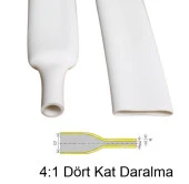 Isı İle 4:1 Daralan Makaron Boru iPad iPhone Samsung Kablo Tamir - 2