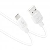 Linktech K448 Strong Micro USB Data/Şarj Kablosu 1mt 2.4A Beyaz - 1