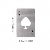 Poker Kart Dizayn Açacak Şişe Açacağı - 2