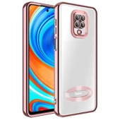 Xiaomi Redmi Note 9 Pro Kılıf Logo Gösteren Zore Omega Kılıf - 4
