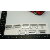 DK Land Rover Range Rover Sport HSE Mat Krom ABS Bagaj Yazı Logo - 5