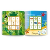 3-6 Yaş Stickerlı Sudoku Seti (Dikkat ve Zeka Geliştiren Bulmacalar Serisi, 260 Adet Çıkartma) - 10
