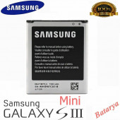 Samsung Galaxy S3 Mini i8190 Batarya 1500mAh EB-L1M7FLU Uyumlu Yedek Batarya - 1