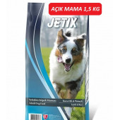 Jetix Kuzu Etli ve Pirinçli Yetişkin Köpek Maması 1,5 KG - 1