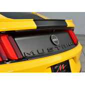 DK Mustang Bagaj 3M Siyah Metal Yazı Logo Amblem - 5