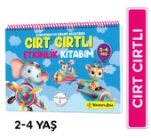 Y.Z. 2-4 Yaş Konuşma ve Dikkati Geliştiren Cırt Cırtlı Etkinlik Kitabım - 1