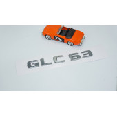 DK Tuning GLC 63 Bagaj Krom ABS Yazı Logo Benz İle Uyumlu - 2