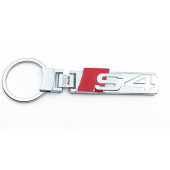 DK Audi S4 Logo Çift Yön Krom Metal Stil Anahtarlık - 7