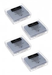 Hamur Silgi Gri Kutulu 4 Paket Faber Hamur Silgi Çizim Silgisi Yoğrulabilir Silgi Plastik Kutulu - 1