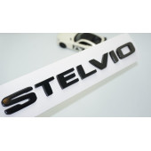 DK Tuning Alfa Romeo Stelvio Siyah ABS 3M 3D Bagaj Yazı Logo Arma thumbnail 1