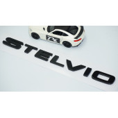 DK Tuning Alfa Romeo Stelvio Siyah ABS 3M 3D Bagaj Yazı Logo Arma thumbnail 3