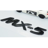 DK Tuning Mazda Miata MX-5 Siyah ABS 3M 3D Bagaj Yazı Logo Arma - 3