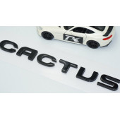 DK Tuning Cactus Bagaj Siyah ABS Logo Arma Yazı Citroen İle Uyumlu - 3
