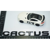 DK Tuning Cactus Bagaj Siyah ABS Logo Arma Yazı Citroen İle Uyumlu - 4