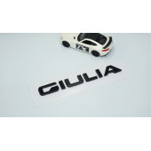 DK Tuning Alfa Romeo Giulia Siyah ABS 3M 3D Bagaj Yazı Logo Arma thumbnail 2