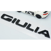 DK Tuning Alfa Romeo Giulia Siyah ABS 3M 3D Bagaj Yazı Logo Arma thumbnail 3