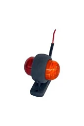 OTO MOTTO Mini Takoz Lamba Tek Ledli Sarı-Kırmızı 12v-24v 1 Adet - 3