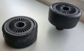 Tamiya F1 & M Chassis İçin Grup C Tekerlek Lastik Plastik Aparat - 1