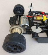Tamiya F1 & M Chassis İçin Grup C Tekerlek Lastik Plastik Aparat - 3
