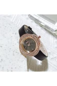Kadın Kol Saati Lüks Moda Şık Trend Saat Siyah Rose Gold thumbnail 2