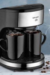GoldMaster Colombia Yıkanabilir Filtreli Çift Kupalı Filtre Kahve Makinesi - 3