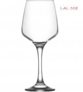Lav lal558 ayaklı kadeh - su bardak - ayaklı su bardağı 6lı - 2
