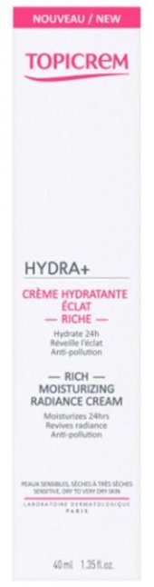 Topicrem Hydra Rich Creme 40 ml - 1