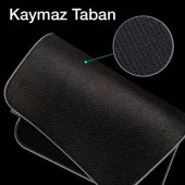 Polham RGB Işıklı Mouse Pad, 14 Işık Modlu Kaymaz Tabanlı Kauçuk Kumaş Mouse Pad 300*250*4MM - 4