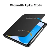 iPad Air 10.9 10.Nesil Uyumlu 360° Dönebilen Pino Tablet Kılıfı thumbnail 5