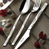 36 Parça Fırat Sade Çatal Kaşık Bıçak Seti Kutulu - 2