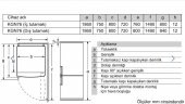 PROFİLO BD3076WEVN BZD-NOFROST-578 LT-ALTTAN - 7