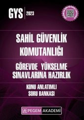 2023 GYS Sahil Güvenlik Komutanlığı Görevde Yükselme Konu Anlatımlı Soru Bankası Pegem Yayınları - 1