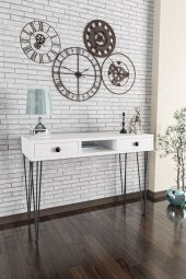 Wood House -ela Dresuar-ceviz - 1