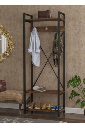 WOOD HOUSE - DURU VESTİYER PORTMANTO - CEVİZ - 1