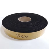 Contacall Kapı Pencere İzolasyon Bandı Yapışkan Sünger 5 mm Kalınlık 40 mm Genişlik 10 Metre Uzunluk / EVA-5*40 thumbnail 1