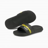 Puma X Peanuts Popcat 20  KADIN Terlik (375825-01) siyah DAR KALIPTIR - 1