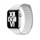 Apple Watch 42mm KRD-09 Mıknatıslı Deri Kordon - 3
