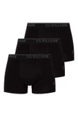 U.s Polo Assn. 80097 Erkek 3'lü Pamuklu Boxer - 5