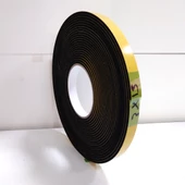 Contacall Kapı Pencere İzolasyon Bandı Yapışkan Sünger 3 mm Kalınlık 15 mm Genişlik 10 Metre Uzunluk / EPDM-3*15 - 3