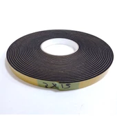 Contacall Kapı Pencere İzolasyon Bandı Yapışkan Sünger 3 mm Kalınlık 15 mm Genişlik 10 Metre Uzunluk / EPDM-3*15 - 2